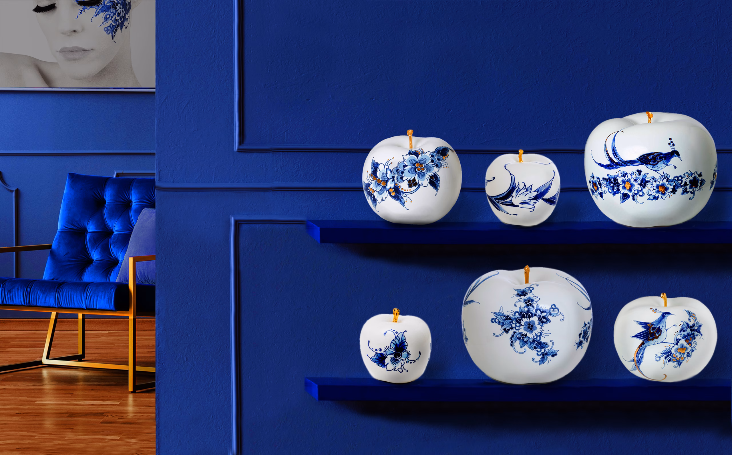 bloom edition delfts blauwe appel