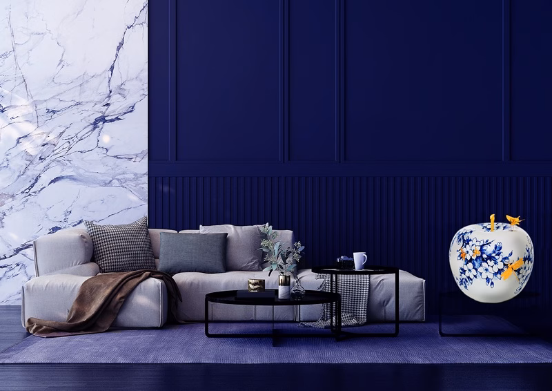 art-edition-touch-of-diamonds-delfts-blauwe-appel handgeschilderd delfts blauwe appel art edition